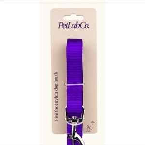PETLABCO. NYLON LEASH - BLUE